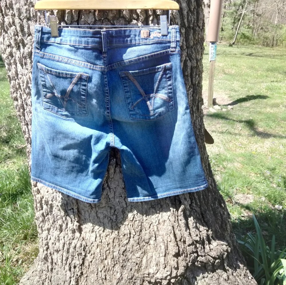 👀 Big Discount!👀 Kut from the Kloth Jean Shorts in size 10 - Picture 2 of 4